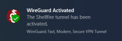 Wireguard tunnel