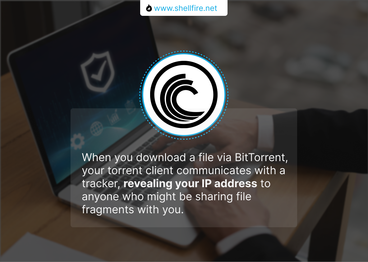 Are downloads with BitTorrent anonymous?