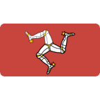 Flagge von Isle of Man